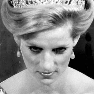 Princess Diana Print - Tiara and New Hair Style, November 1984