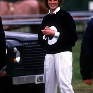 Princess Diana at Windsor 25th May 1986