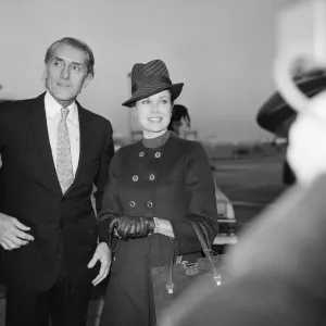 Princess Grace arrives at Heathrow Airport today from Monaco Princess Grace arrives at Heathrow Airport today from Monaco