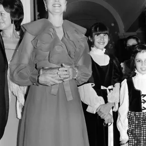 La princesse Grace assiste à un bal du Variety Club of Great Britain à Leeds. 26 octobre 1972.