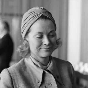 Princess Grace of Monaco arrives at Dublin Airport in Ireland Princess Grace of Monaco arrives at Dublin Airport in Ireland