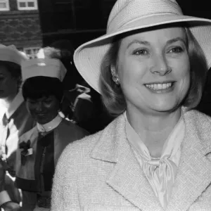 Princess Grace of Monaco in London to perform a special ceremony to open the Princess Princess Grace of Monaco in London to perform a special ceremony to open the Princess