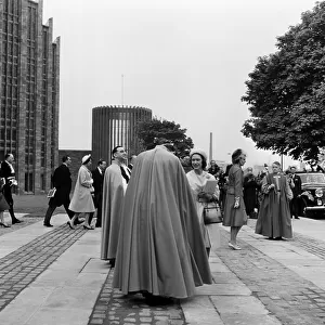 Princess Margaret attends the consecration of the new Coventry Cathedral. 25th May 1962