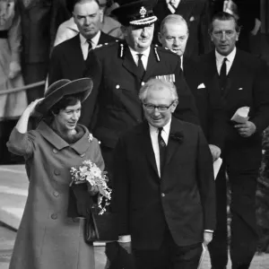 Princess Margaret Print: 1965 Birmingham Office Opening Princess Margaret Print: 1965 Birmingham Office Opening