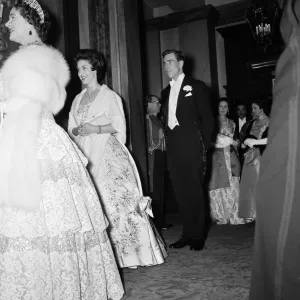 Print of Princess Margaret and Antony Armstrong-Jones at Royal Opera House Print of Princess Margaret and Antony Armstrong-Jones at Royal Opera House