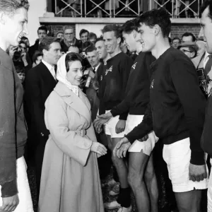 Princess Margaret and her fiance Antony Armstrong-Jones attend the Oxford v Cambridge Princess Margaret and her fiance Antony Armstrong-Jones attend the Oxford v Cambridge
