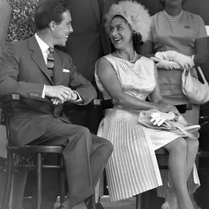 Princess Margaret and Lord Snowdon in Jamaica Print 1962