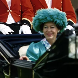 Princess Margaret Royal Ascot June 1990