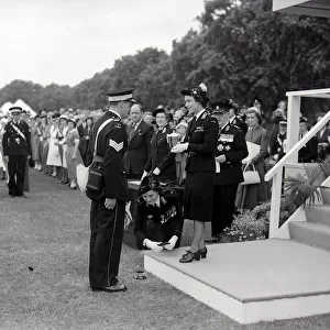 Princess Margaret seen here at the St John Ambulance Cadet Rally in Hyde Park London