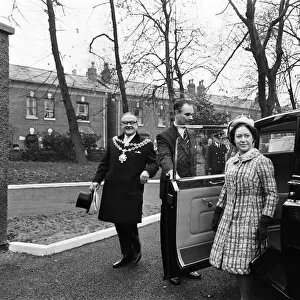 Princess Margaret visits the Sparkbrook Association Family Centre. 20th November 1968