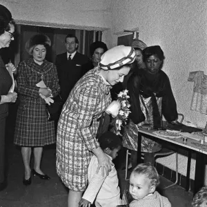 Princess Margaret visits the Sparkbrook Association Family Centre Princess Margaret visits the Sparkbrook Association Family Centre