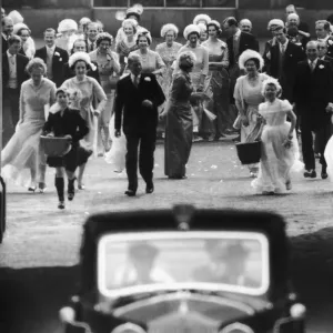 Princess Margaret's Wedding Day Print, 6th May 1960 Princess Margaret's Wedding Day Print, 6th May 1960