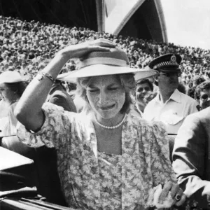 The Princess of Wales in Sydney, 1983 Print