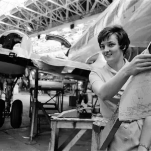 Hawker Siddeley 748 Production Print, Woodford Aerodrome