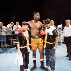 Professional debut for the 1988 Super Heavyweight Olympic Gold Medalist Lennox Lewis Professional debut for the 1988 Super Heavyweight Olympic Gold Medalist Lennox Lewis