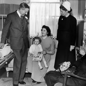 Professor N B Capon Opens Royal Liverpool Babies Hospital Print 1959 Professor N B Capon Opens Royal Liverpool Babies Hospital Print 1959