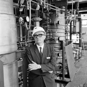 Professor T. Ross Print, 1967 Chemical Building Photograph