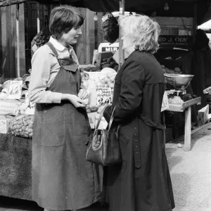 Prospective Labour member of Parliament Harriet Harman canvassing in Peckham Prospective Labour member of Parliament Harriet Harman canvassing in Peckham