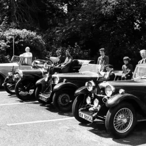 Proud parade of regal Rileys. Dressed for the part, Brian Cole frames a line up from Proud parade of regal Rileys. Dressed for the part, Brian Cole frames a line up from