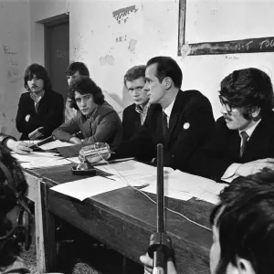 Provisional IRA meeting in Derry, Northern Ireland. Pictured Provisional IRA meeting in Derry, Northern Ireland. Pictured