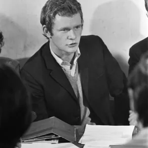 Provisional IRA meeting in Derry, Northern Ireland. Pictured, Martin McGuinness speaking Provisional IRA meeting in Derry, Northern Ireland. Pictured, Martin McGuinness speaking