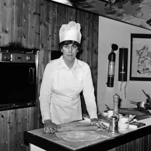 Prudence Leith (also known as Prue Leith) pictured in the kitchen Prudence Leith (also known as Prue Leith) pictured in the kitchen