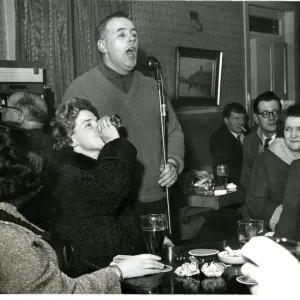 Glasgow Pub Scene Print 1961 Scotland Glasgow Pub Scene Print 1961 Scotland
