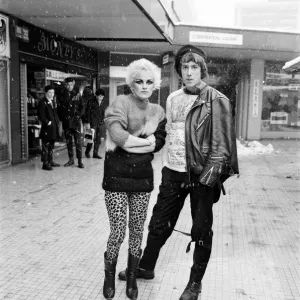 Punk Rock Fashions in Birmingham Print, 23rd January 1979