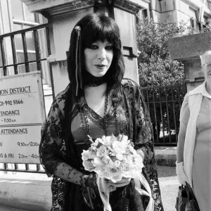 Punk rock wedding at Acton Town Hall of The Damned frontman Dave Vanian, 20 Punk rock wedding at Acton Town Hall of The Damned frontman Dave Vanian, 20
