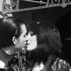 Punk rock wedding at Acton Town Hall of The Damned frontman Dave Vanian, 20 Punk rock wedding at Acton Town Hall of The Damned frontman Dave Vanian, 20