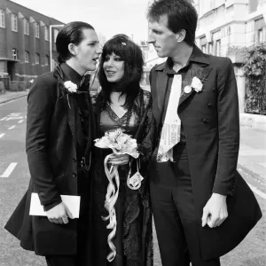 Punk rock wedding at Acton Town Hall of The Damned frontman Dave Vanian, 20 Punk rock wedding at Acton Town Hall of The Damned frontman Dave Vanian, 20