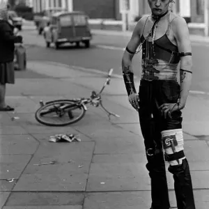 Punk Rockers at Woolwich. Accountancy student Ian Hodge who gave up studying for Punk Rockers at Woolwich. Accountancy student Ian Hodge who gave up studying for