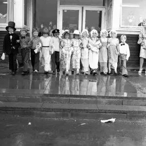 Pupils from Bailey First School in Killingworth in fancy dress on Geordie night 6 July Pupils from Bailey First School in Killingworth in fancy dress on Geordie night 6 July