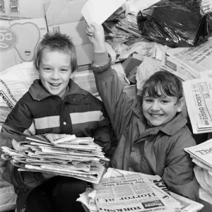 Flockton First School Paper Collection Print, January 1989 Flockton First School Paper Collection Print, January 1989