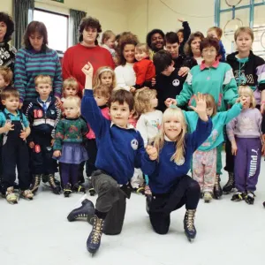 Pupils from Golcar St Johns CofE Junior and Infant School learnt a few skating