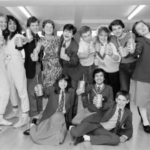 New Coke Print: Italia Conti School Students Taste Test