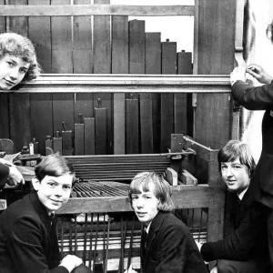 Newcastle Cathedral School Organ Reassembly Print 1973 Newcastle Cathedral School Organ Reassembly Print 1973