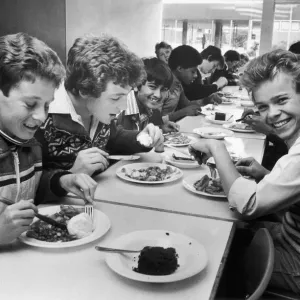 Sidney Stringer School Dinner Print, 2nd October 1978 Sidney Stringer School Dinner Print, 2nd October 1978