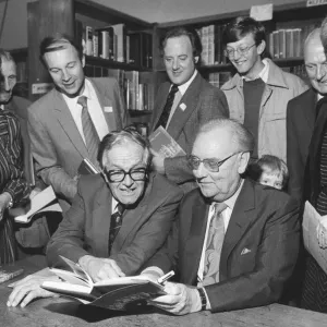 Former Pupils and Staff of Leamington College for Boys Reunion Print 1982