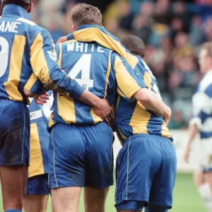 QPR 0-4 Leeds United, premier league match action, Loftus Road, Monday 4th April 1994 QPR 0-4 Leeds United, premier league match action, Loftus Road, Monday 4th April 1994