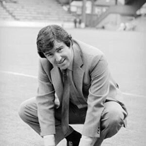 QPR manager Terry Venables inspects the newly laid turf at Loftus Road
