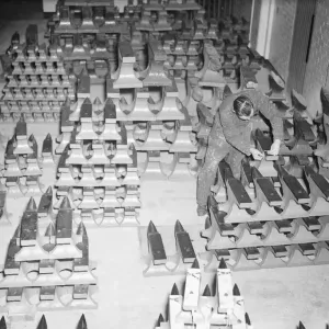 Quality control print of anvil inspection at K and L Steel Founders
