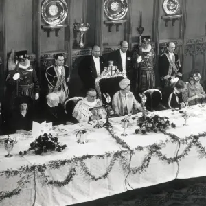 The Queen and the Duke of Edinburgh at the Guild Hall with the Lord Mayor of London The Queen and the Duke of Edinburgh at the Guild Hall with the Lord Mayor of London