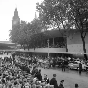 Queen Elizabeth Coronation II June 1953 Print
