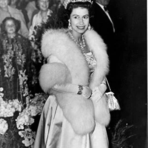 Queen Elizabeth II attend a Royal Gala at The Philharmonic Hall, Liverpool