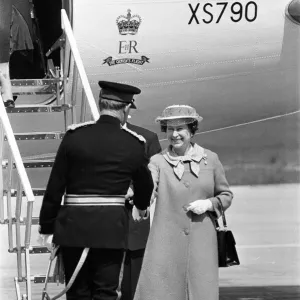 Queen Elizabeth II attends the opening of a new terminal at Birmingham International Queen Elizabeth II attends the opening of a new terminal at Birmingham International
