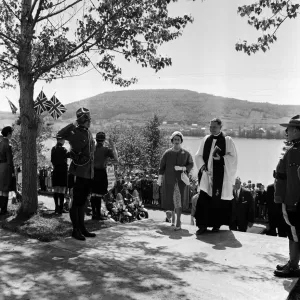 Queen Elizabeth II and The Duke of Edinburgh during her visit to Canada Queen Elizabeth II and The Duke of Edinburgh during her visit to Canada