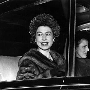 Queen Elizabeth II, in Merseyside to open the Langton River Entrance at Langton Dock