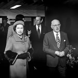 Queen Elizabeth II opens the National Exhibition Centre, Birmingham Print