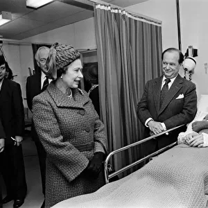 Queen Elizabeth II opens the Royal Surrey County Hospital